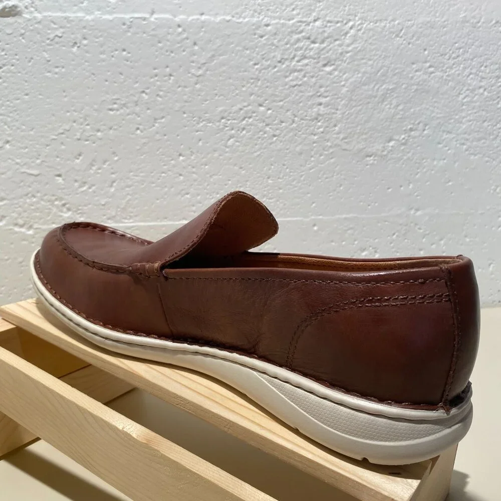 Born Men's Thaton Leather Slip On Loafers - NWOB - Picture 6 of 12